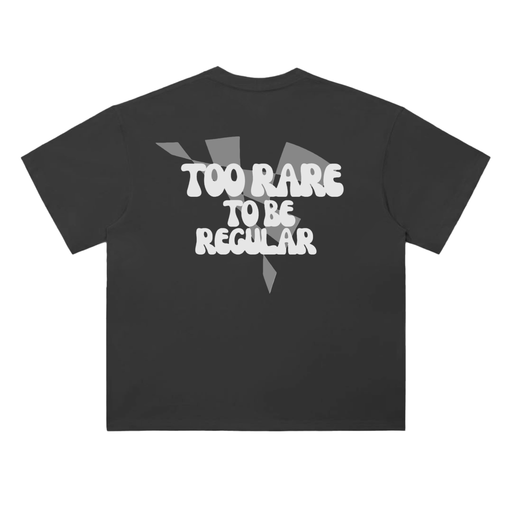 Too Rare To Be Regular Heavyweight Drop Shoulder Cotton Tee
