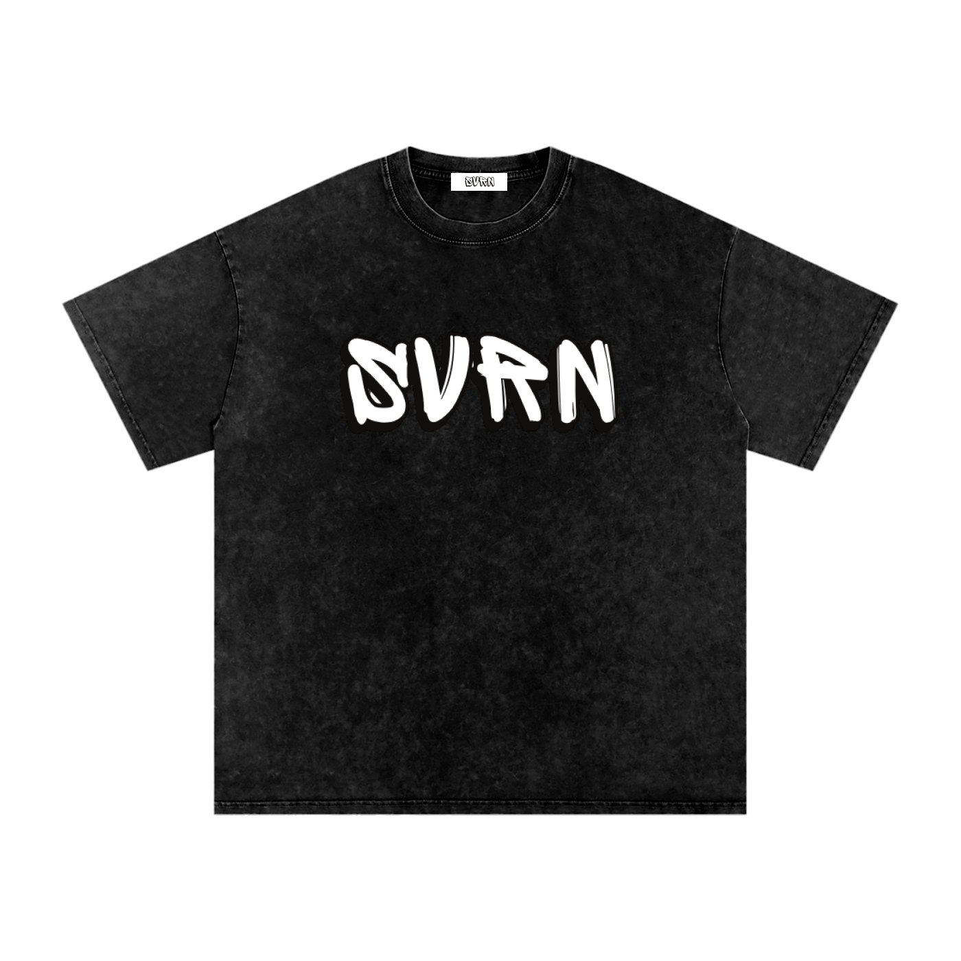 Too Rare To Be Regular Acid Washed Oversized Cotton Tee