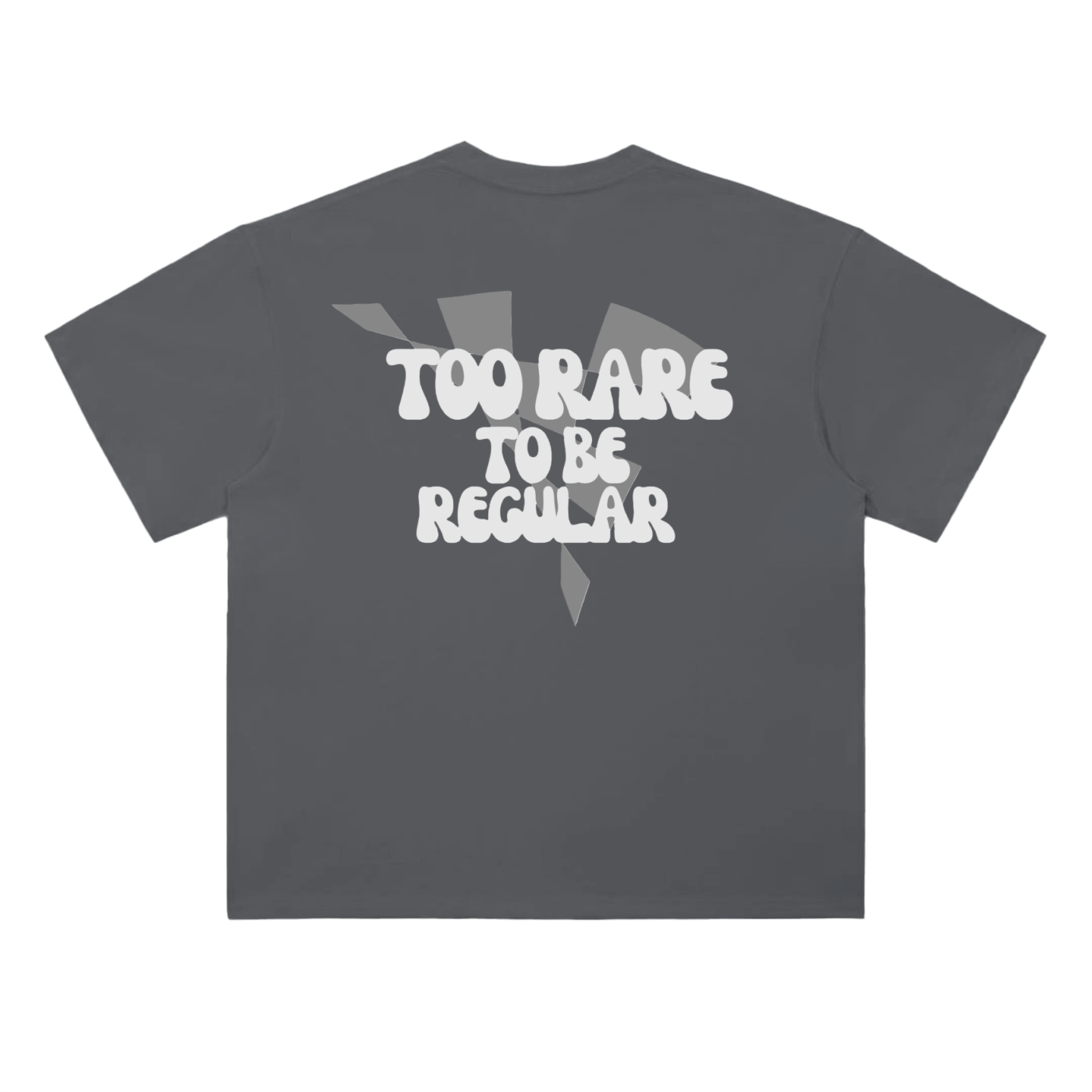 Too Rare To Be Regular Heavyweight Drop Shoulder Cotton Tee