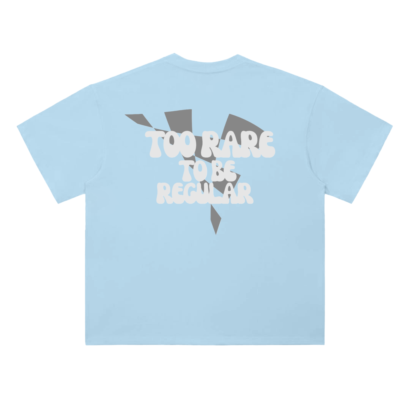 Too Rare To Be Regular Heavyweight Drop Shoulder Cotton Tee