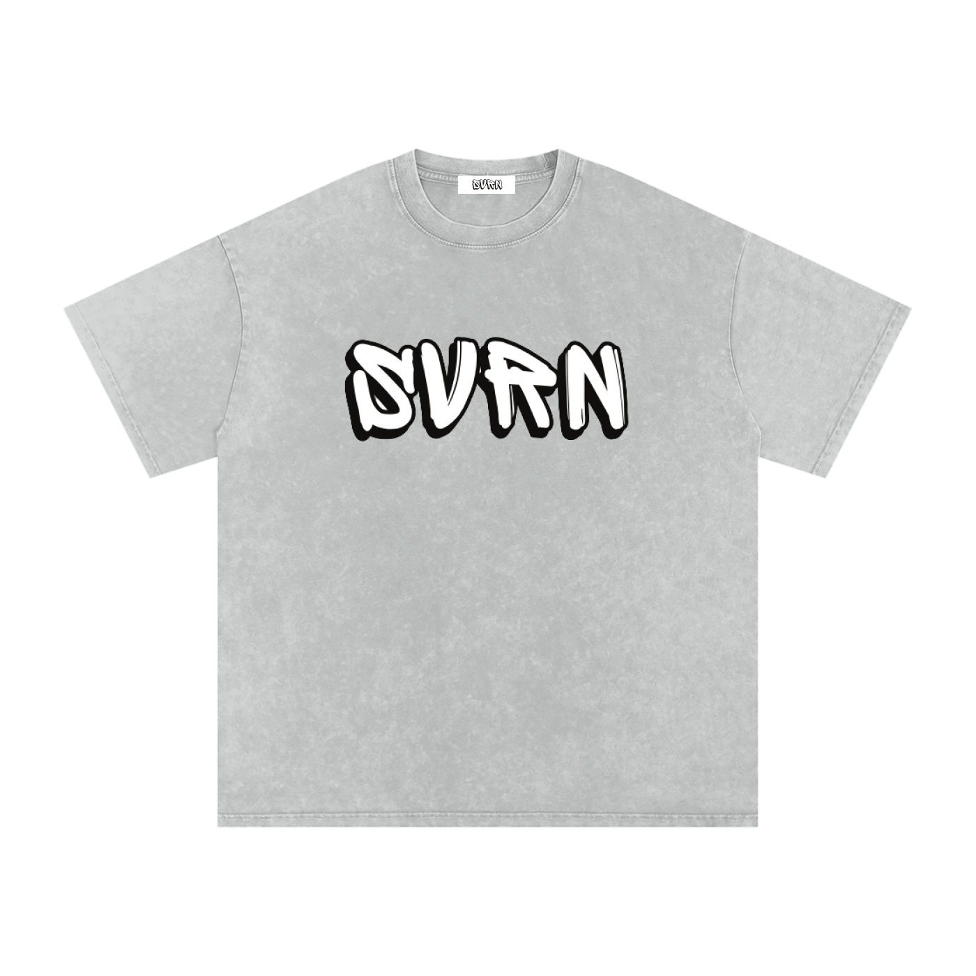 Too Rare To Be Regular Acid Washed Oversized Cotton Tee