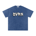 Too Rare To Be Regular Acid Washed Oversized Cotton Tee