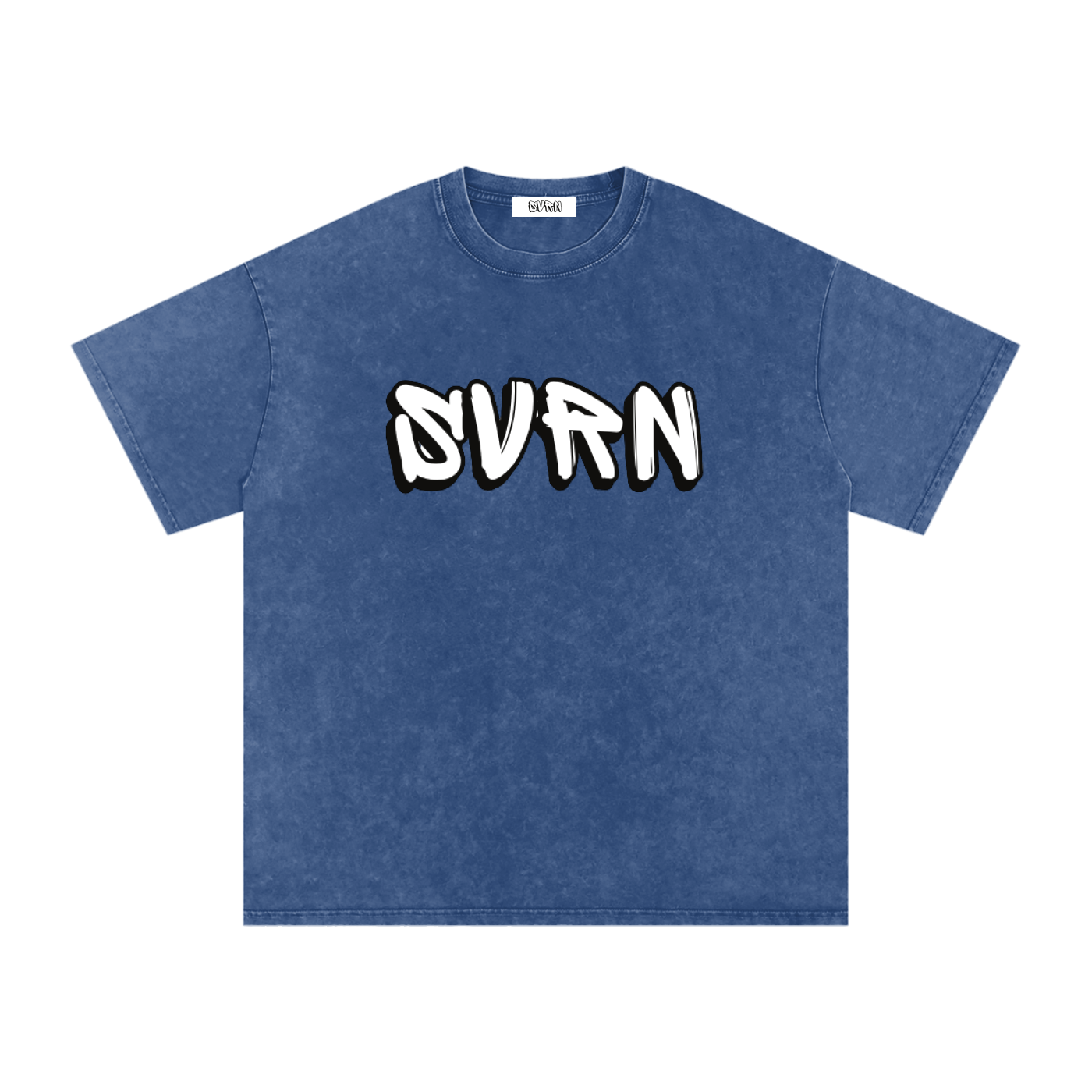 Too Rare To Be Regular Acid Washed Oversized Cotton Tee